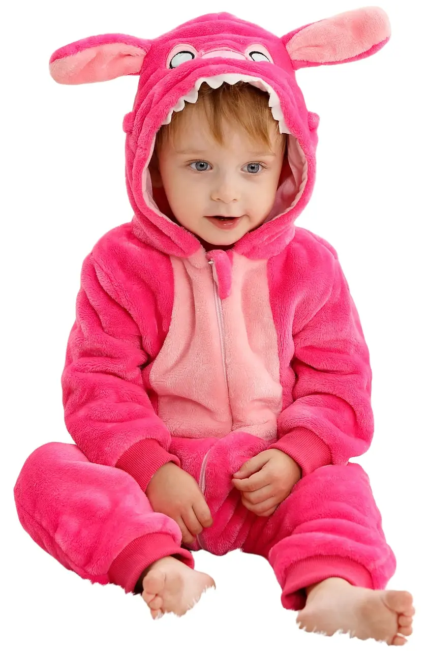 Pink Stitch Kostume til Børn – Sødt og Eventyrligt Kostume