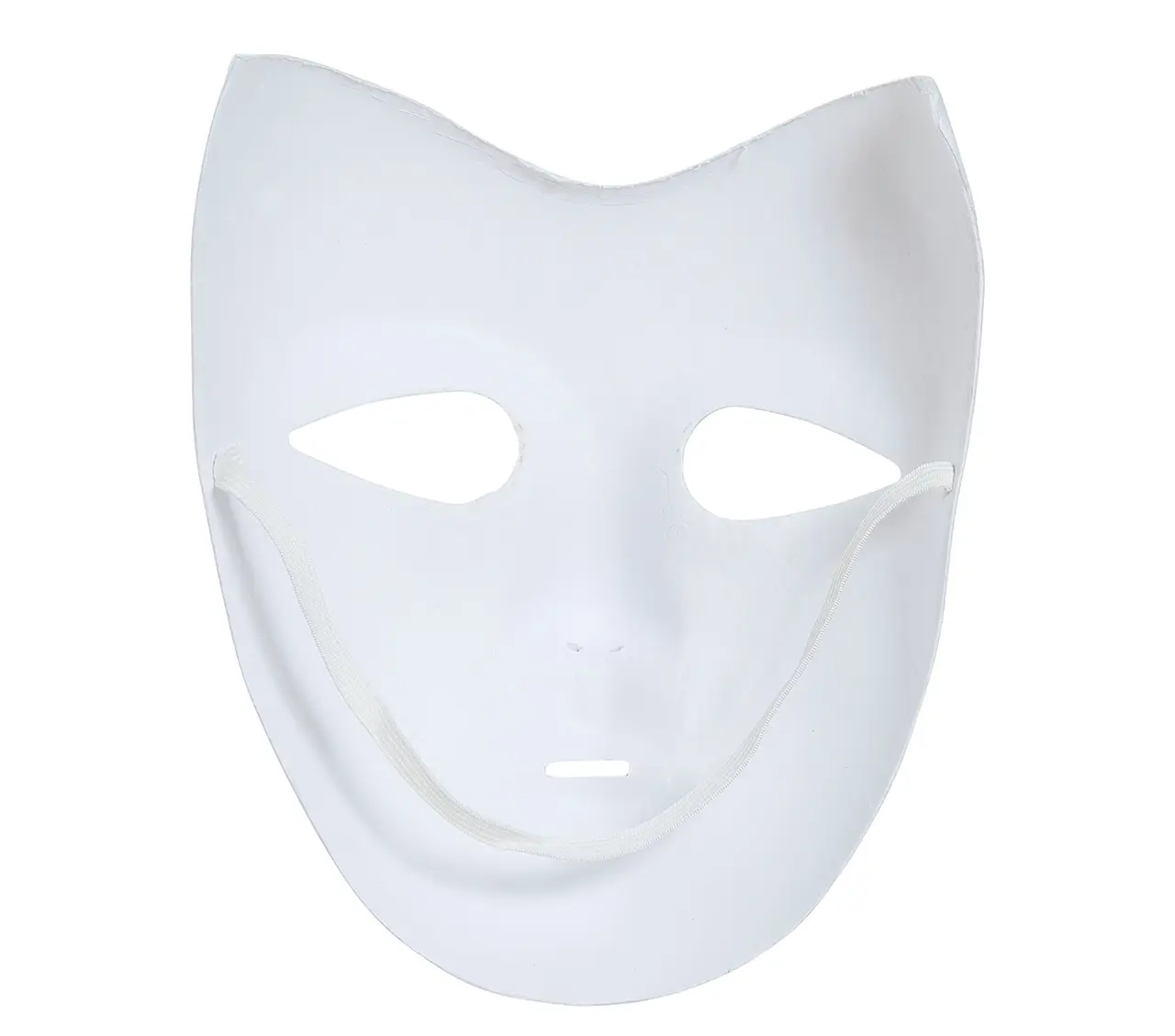 Hvid maske til bemaling