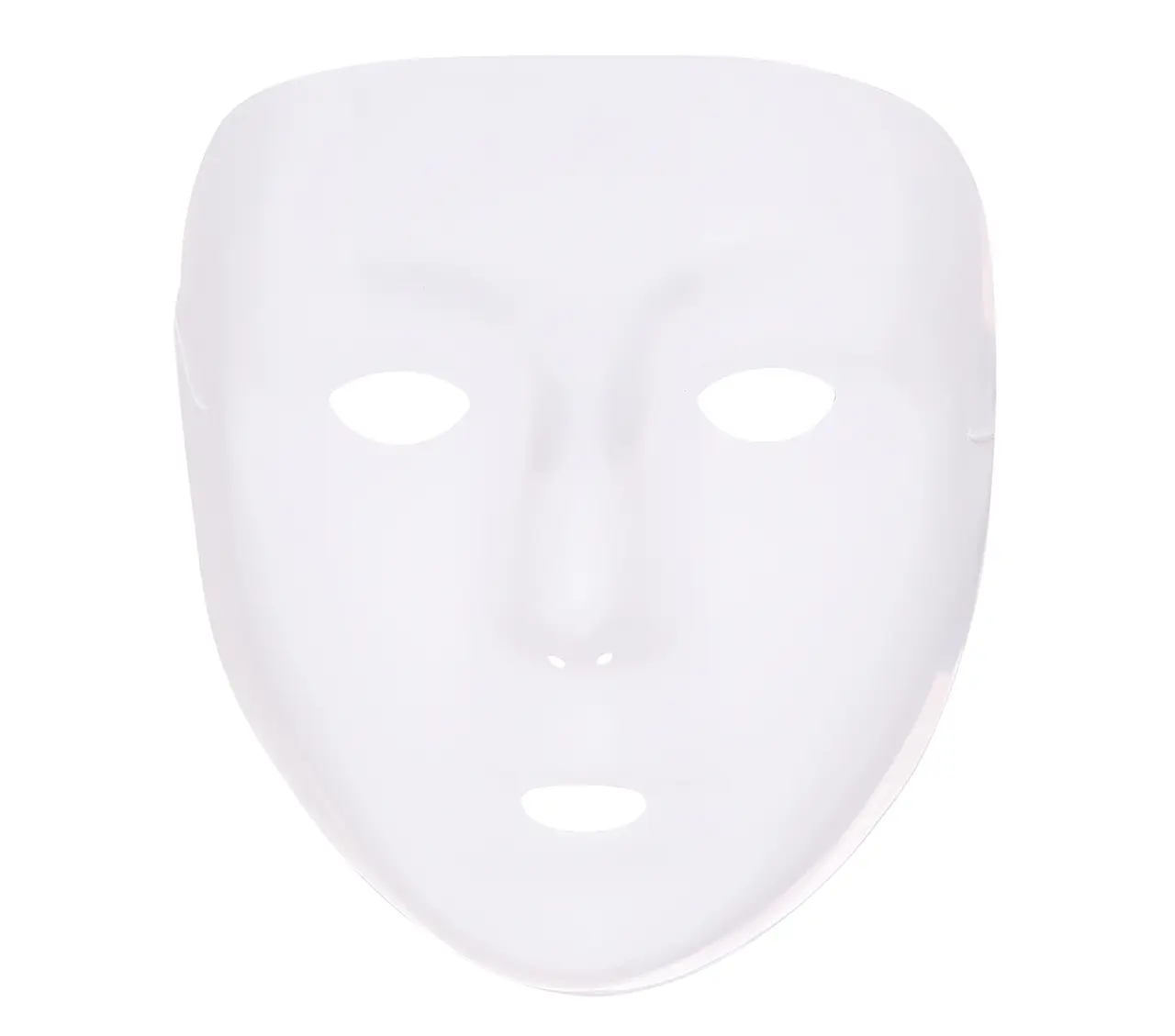 Hvid maske, PVC, model 1133