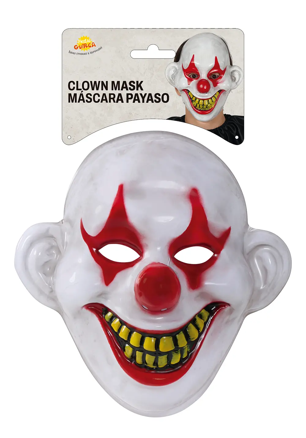 Klovnemaske, PVC