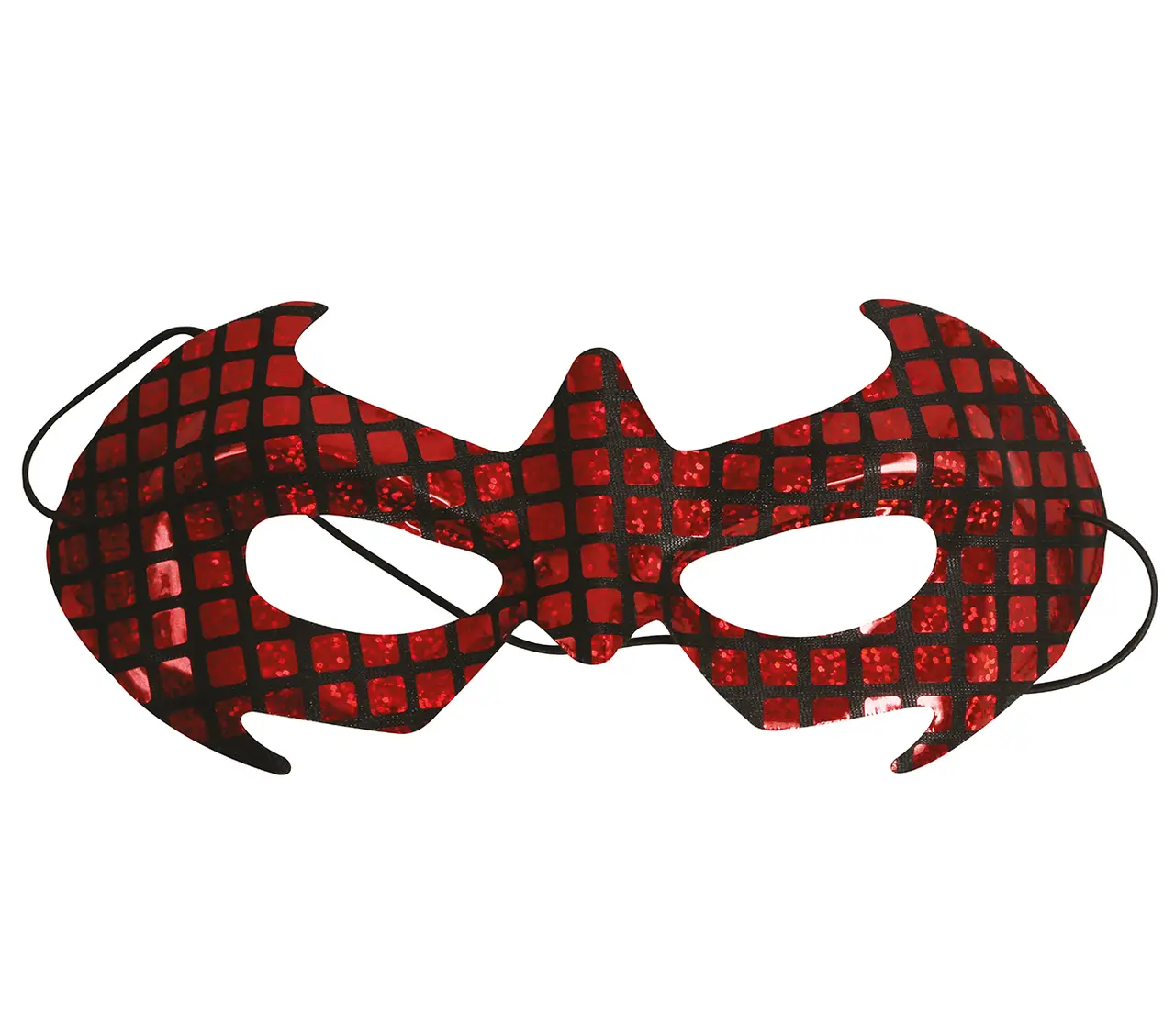 Rød superheltemaske