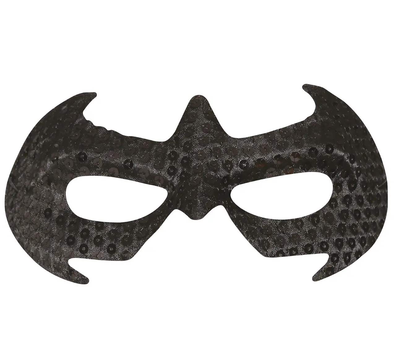 Sort superheltemaske