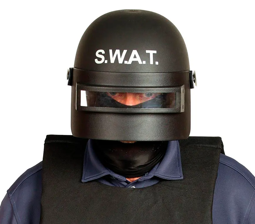 Uropoliti-hjelm "SWAT" til voksne