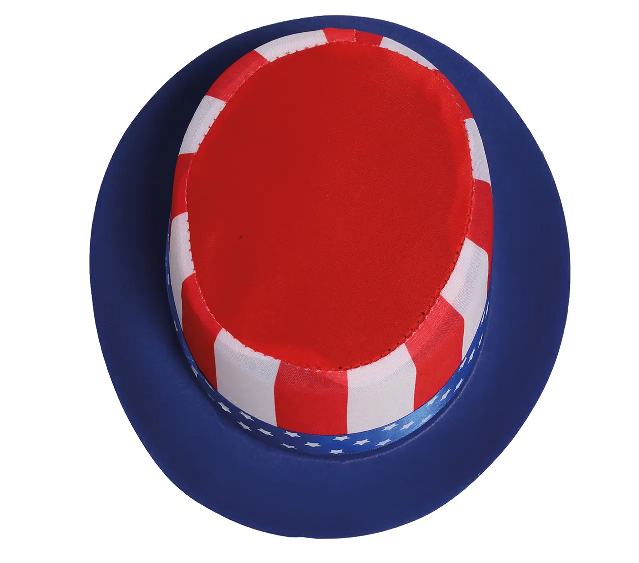 Høj hat med amerikansk flag