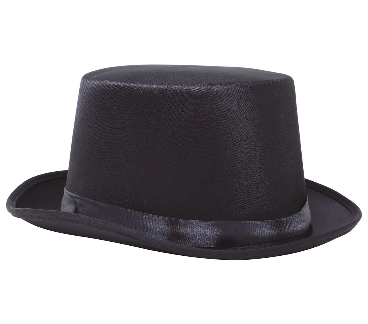 Sort høj hat