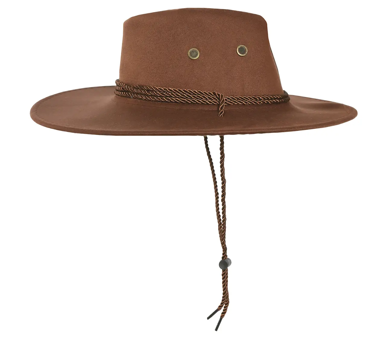Brun cowboyhat, ekstra stor