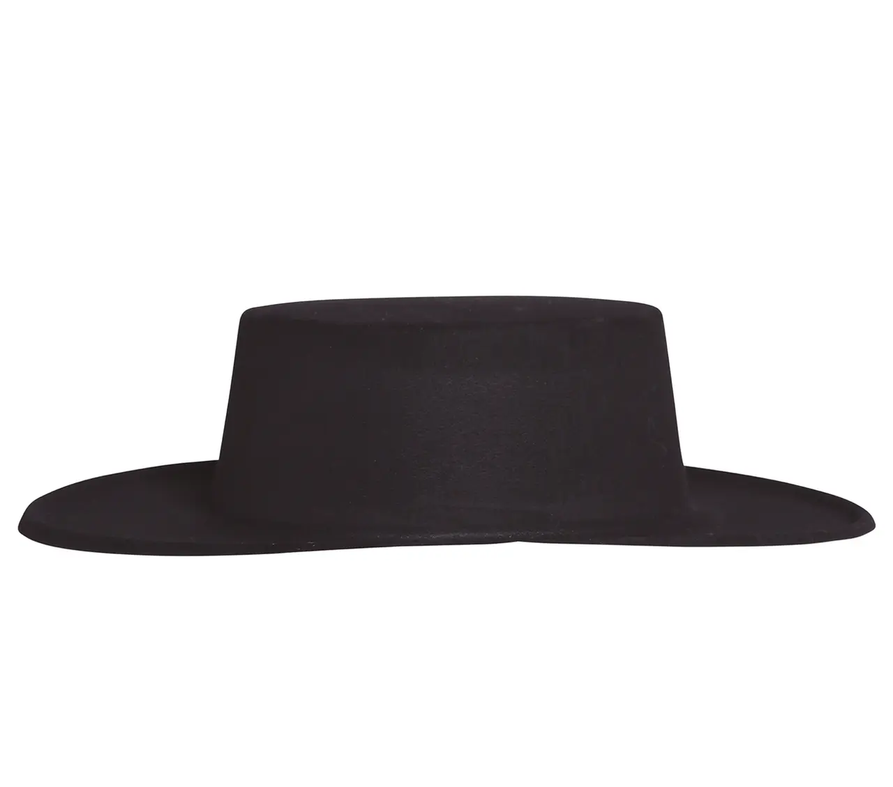 Sort flamencohat i flock