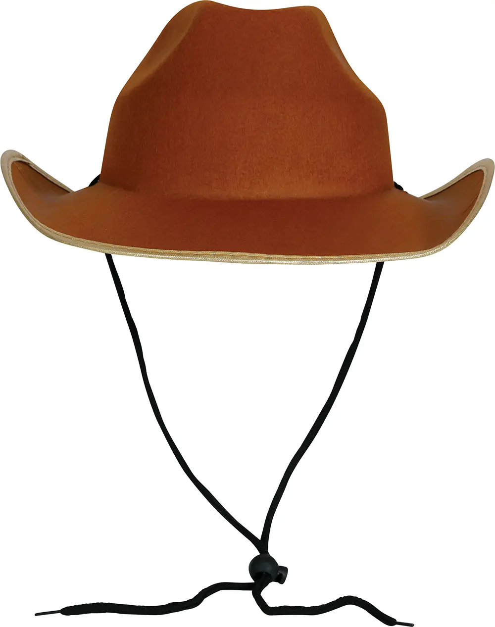 Brun cowboyhat i filt