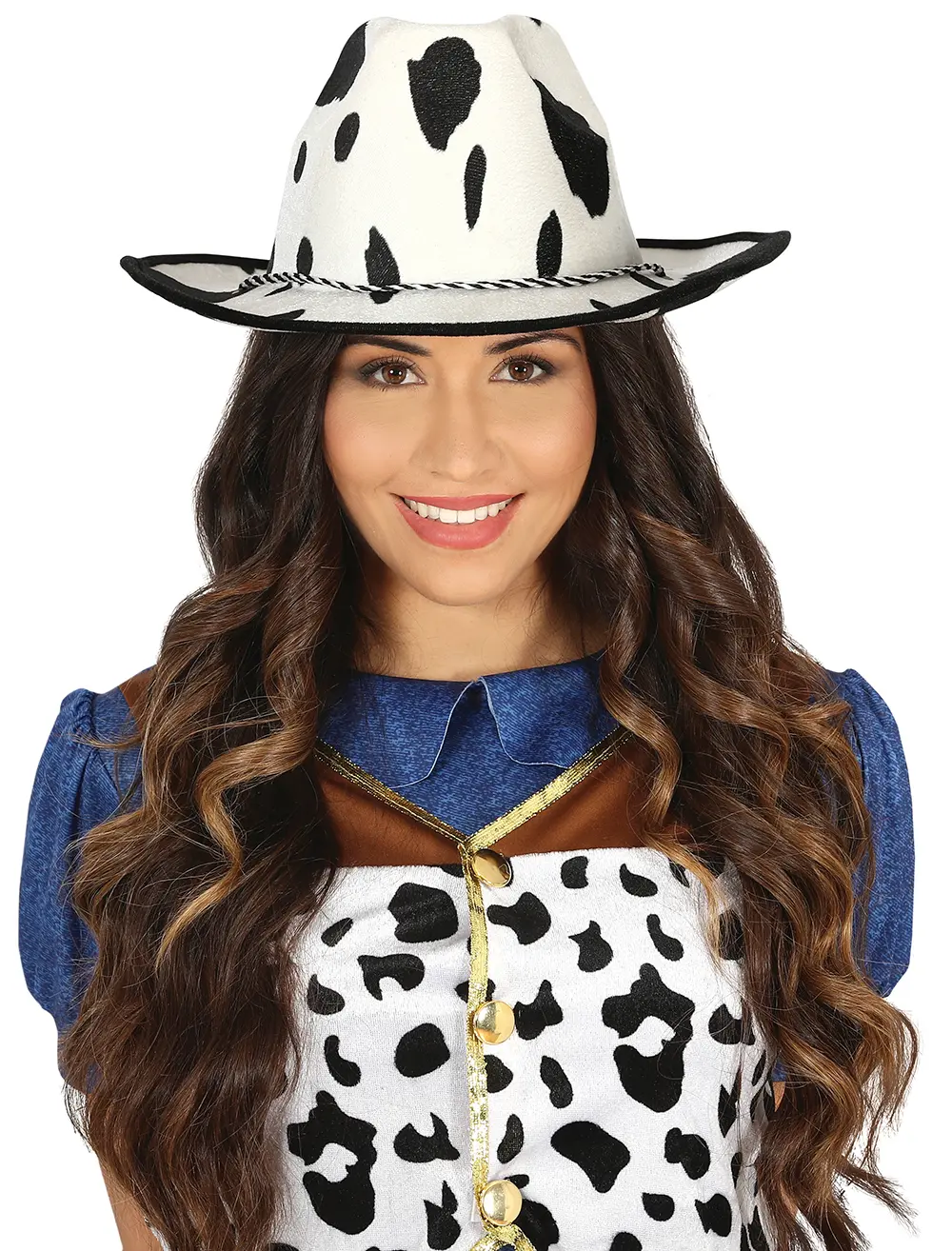 Cowboyhat i fløjl