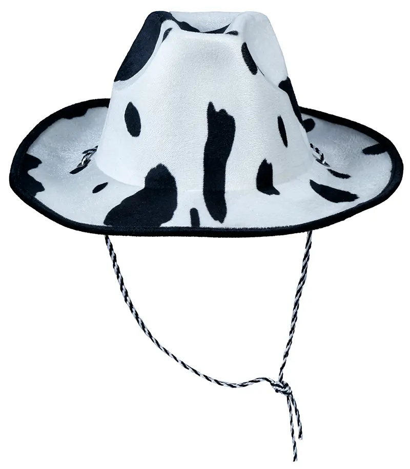 Cowboyhat i fløjl