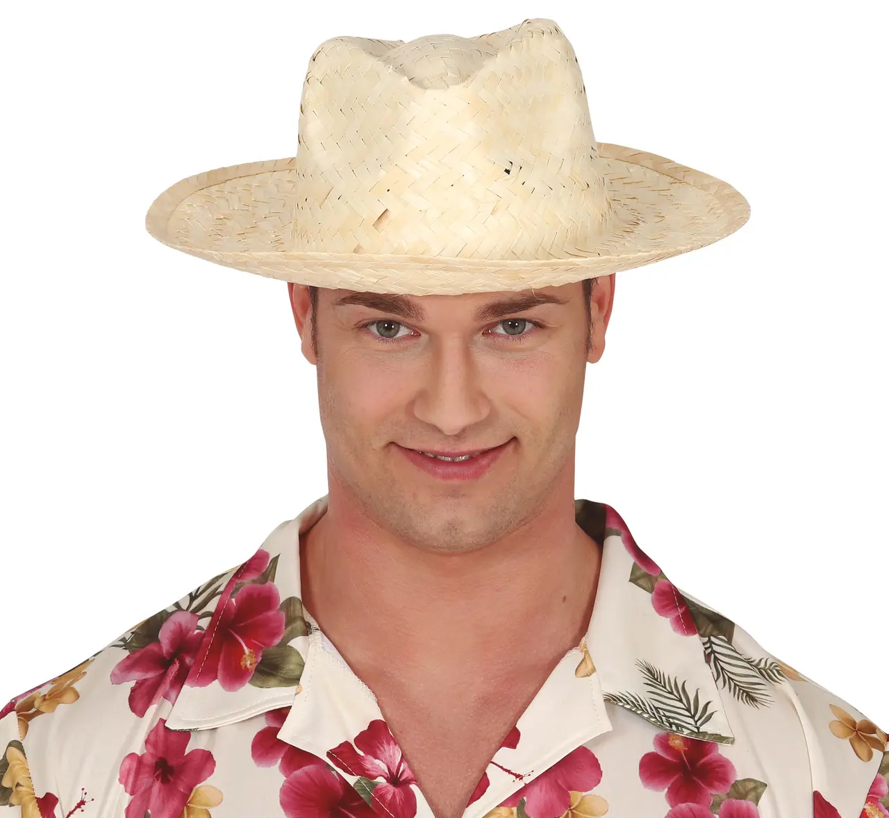 Sommerhat i strå