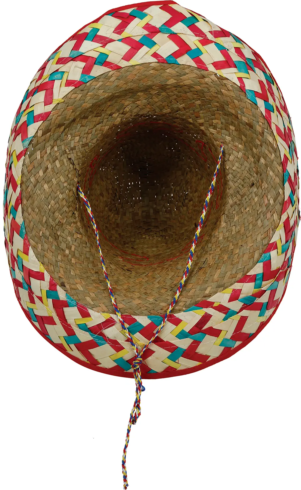 Mexicansk stråhat, 50 cm, mørk