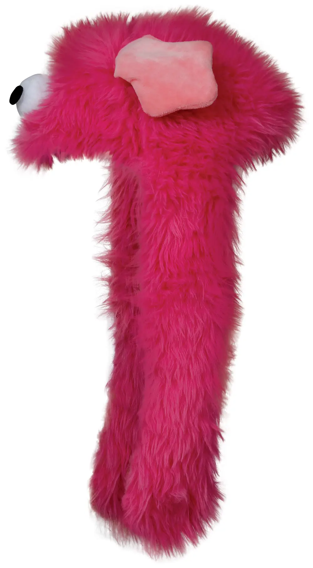 Lyserød monsterhat, til voksne