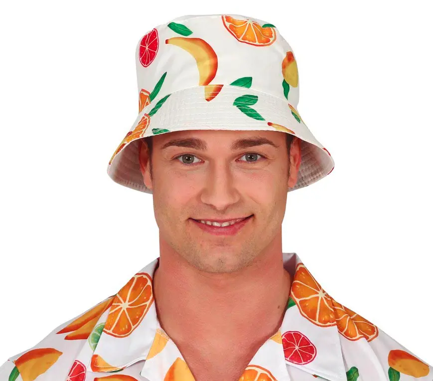 Hawaii-hat med frugt