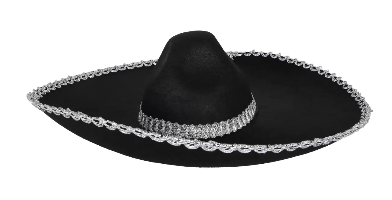 Mexicansk hat i filt, 55 cm