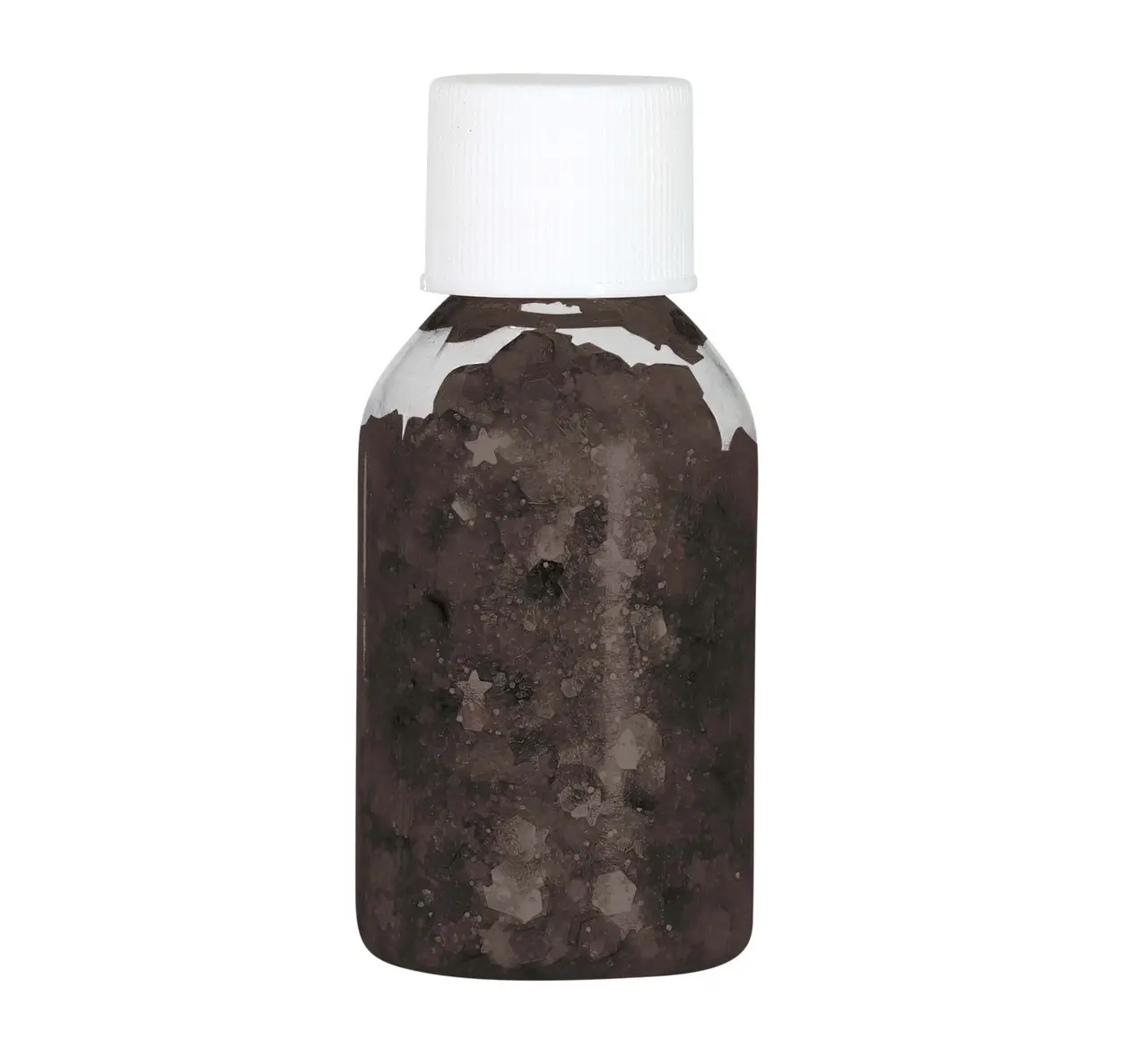 Bøtte med sort glimmergel, 20 g