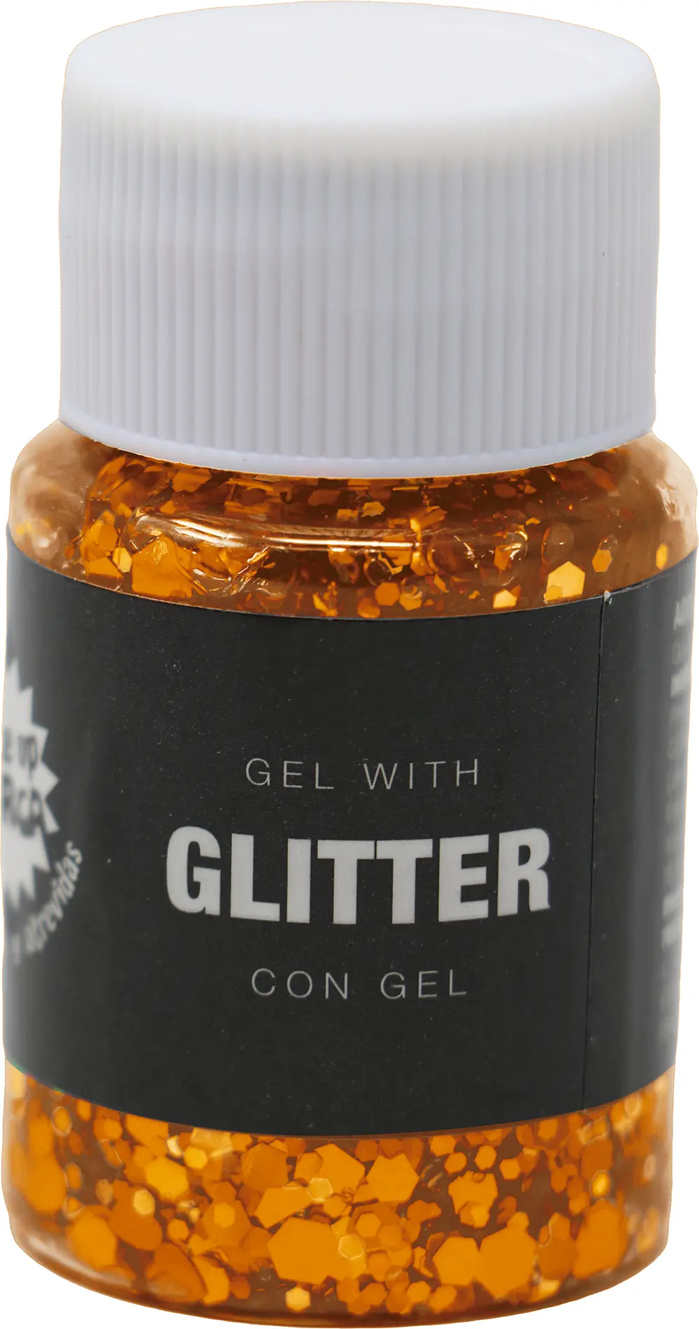 Orange glimmergel 20 g
