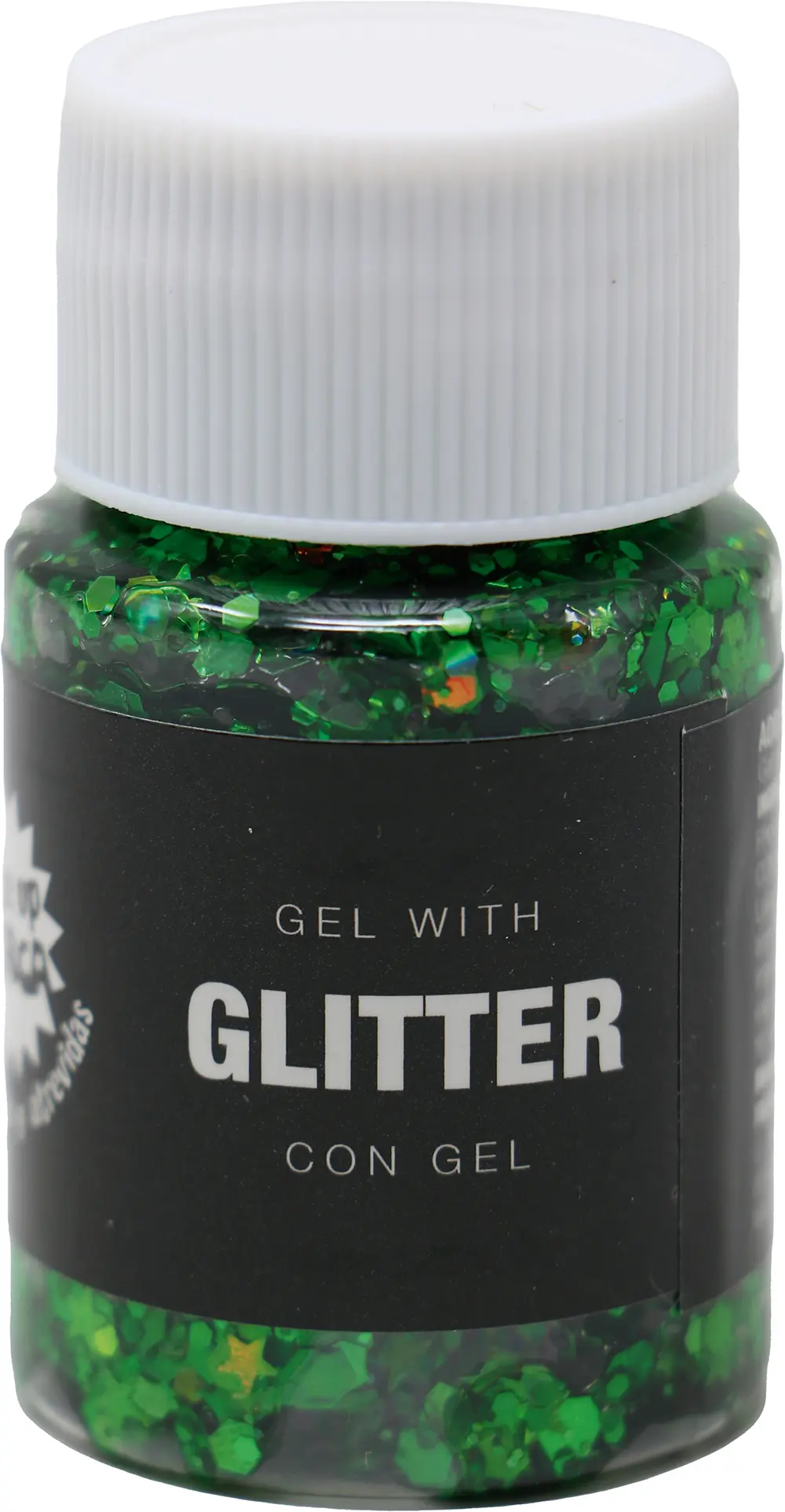 Mørkegrøn glimmergel, 20 g