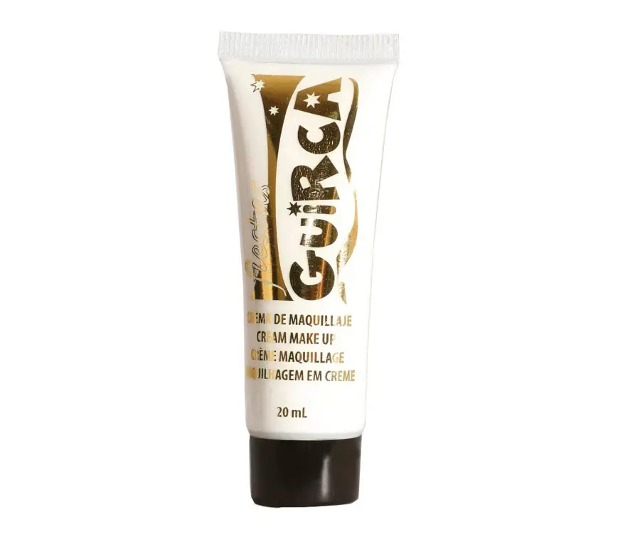 Cremesminke i tube, 20 ml, hvid