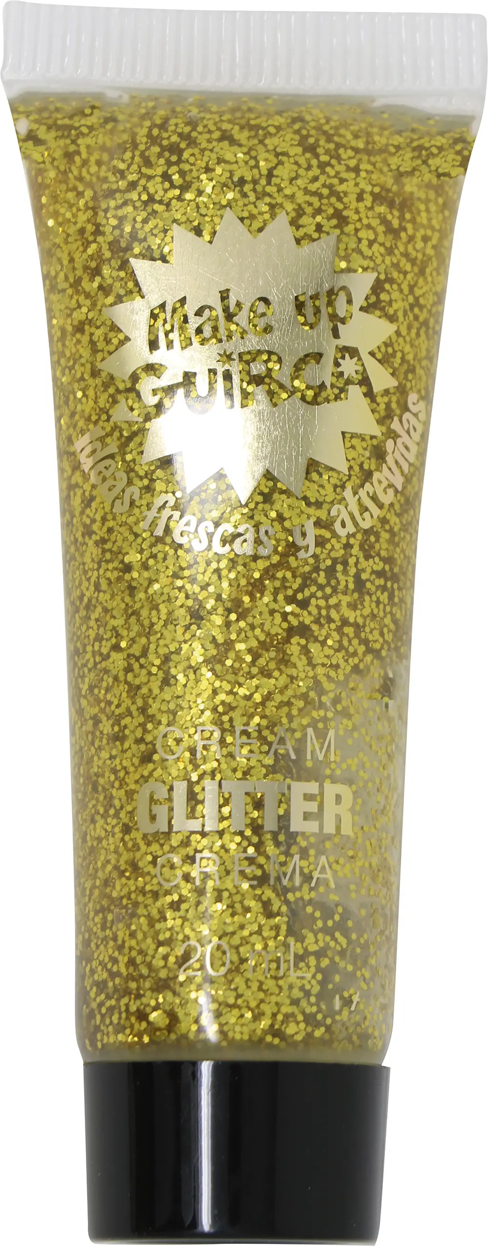 Glimmer-make-up i tube, creme, 20 ml, guld