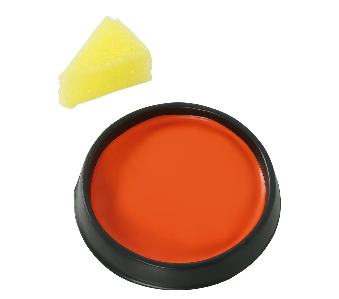 Orange sminke med svamp 9 g
