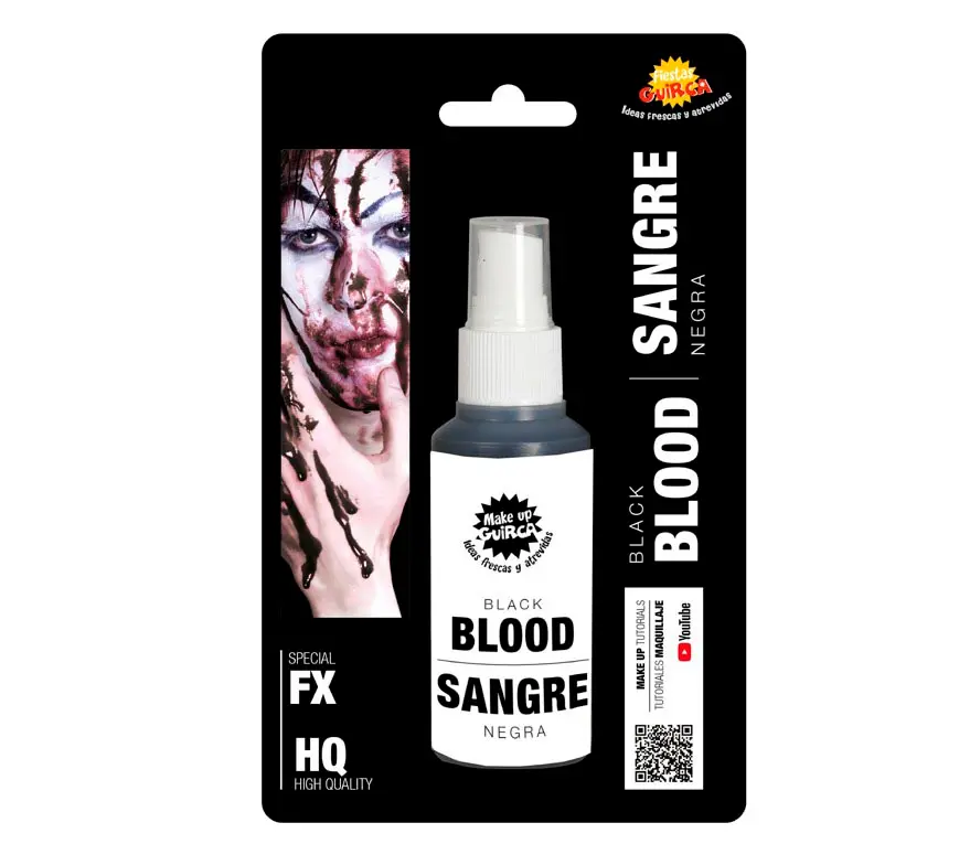 Sort blodspray, 60 ml