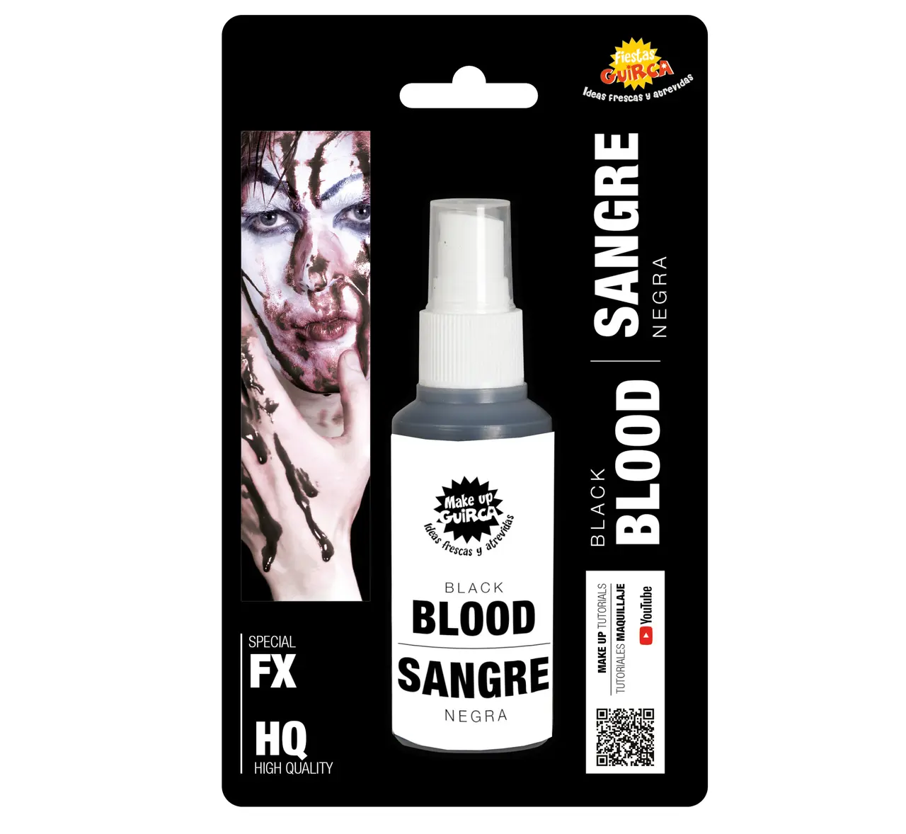 Sort blodspray, 60 ml