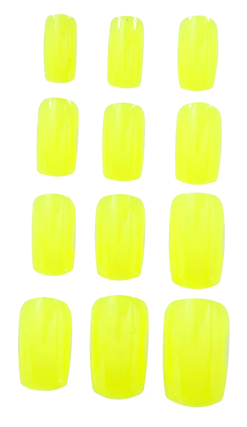 12 neongule negle til voksne