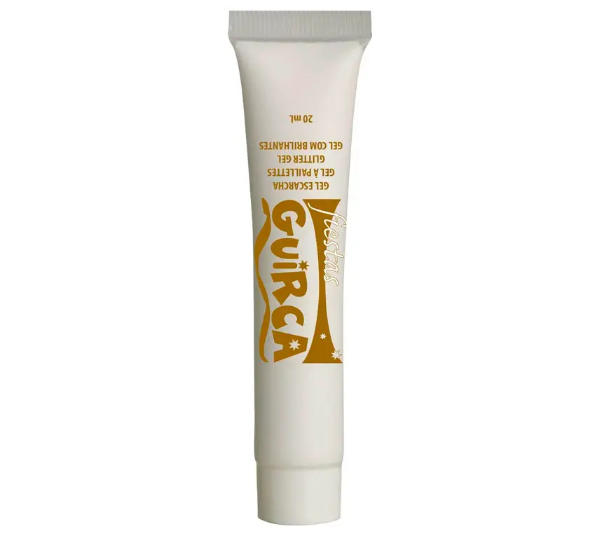 Hvid vandbaseret sminke, tube 20 ml