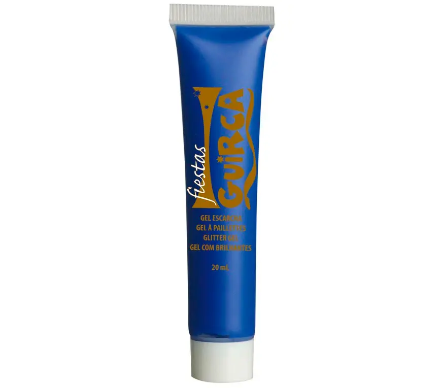 Marineblå vandbaseret sminke i tube, 20 ml