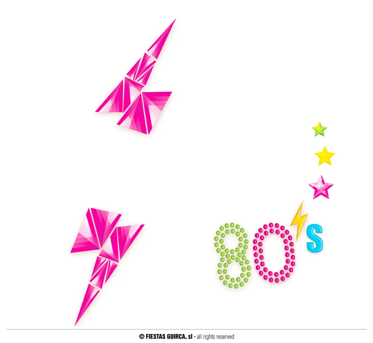 80'er-ansigtssmykker