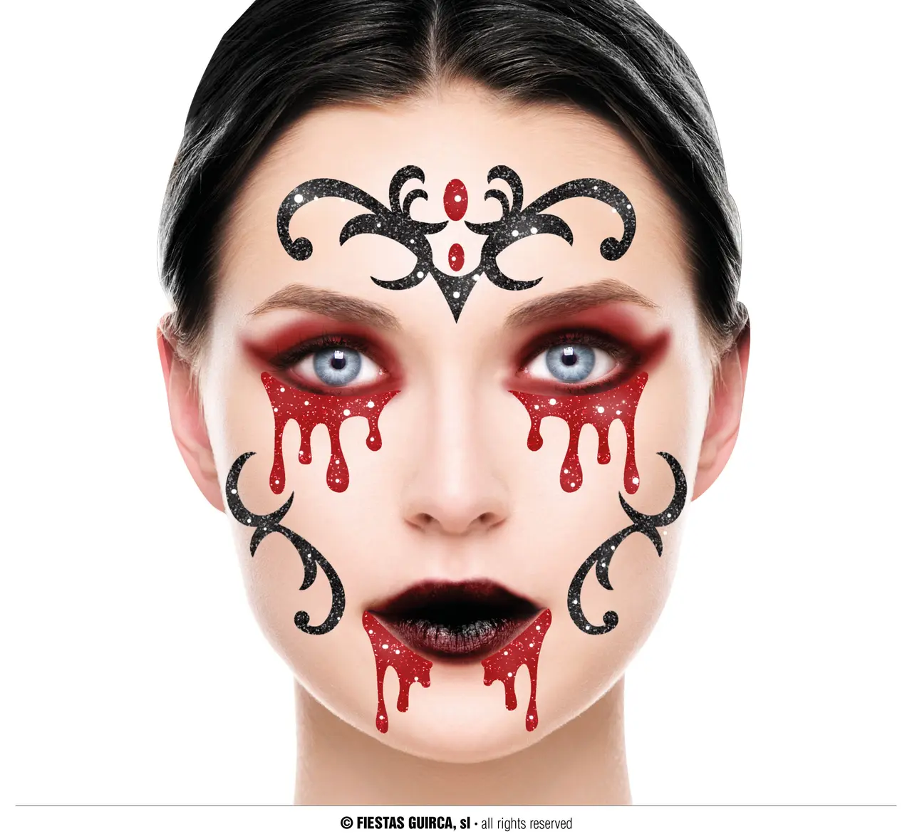 Vamp-ansigtsglimmer, 13 × 15 cm