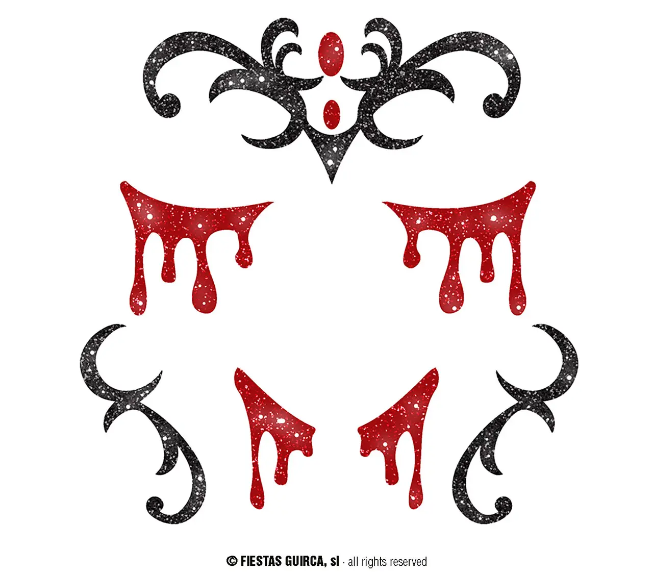 Vamp-ansigtsglimmer, 13 × 15 cm