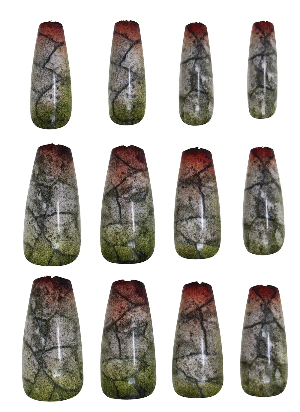 12 zombienegle med lim
