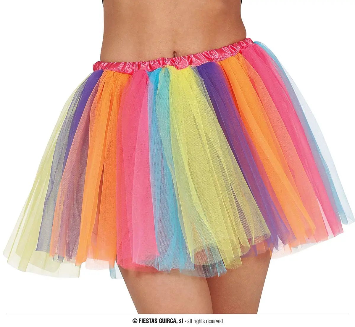 Flerfarvet tutu