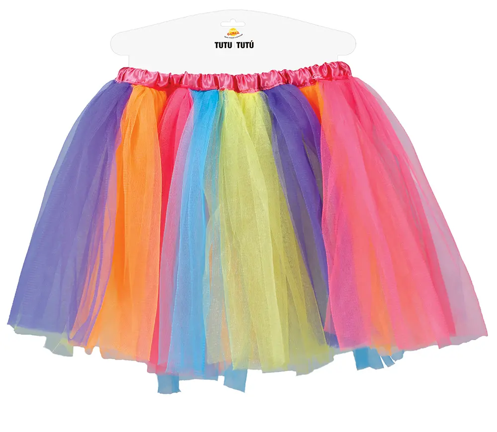 Flerfarvet tutu