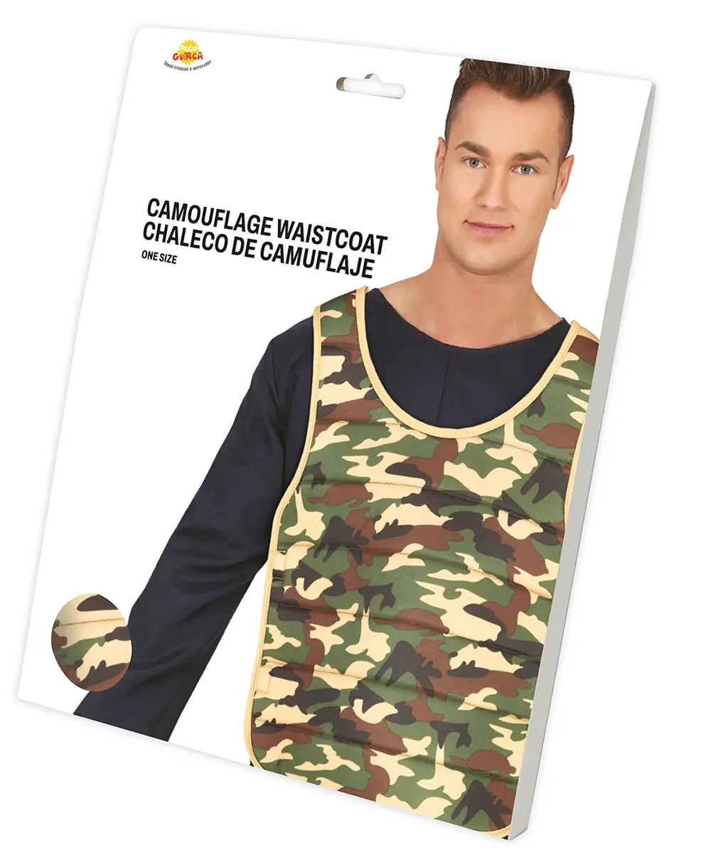 Camouflagevest til voksne