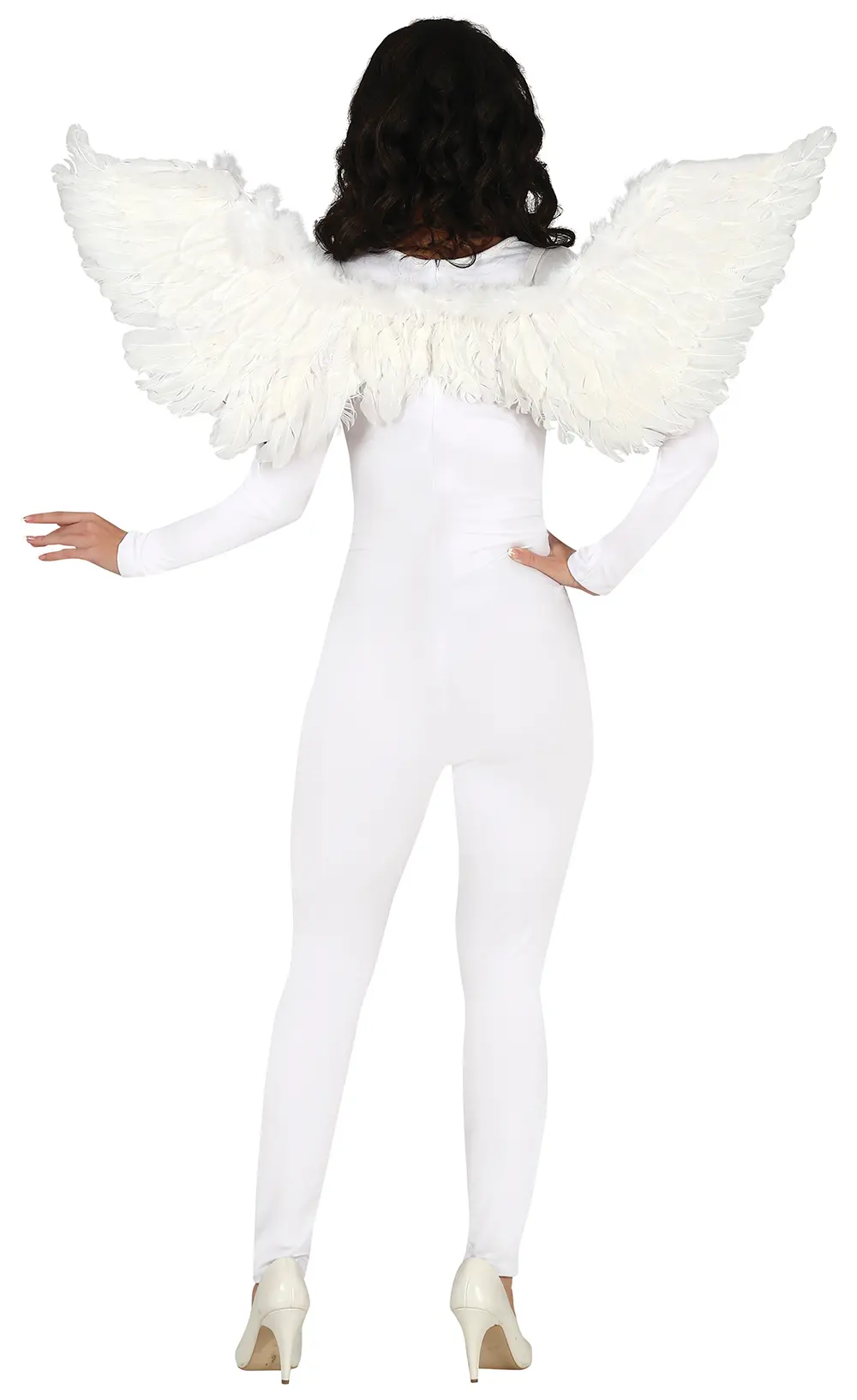 Hvide fjervinger 106 cm