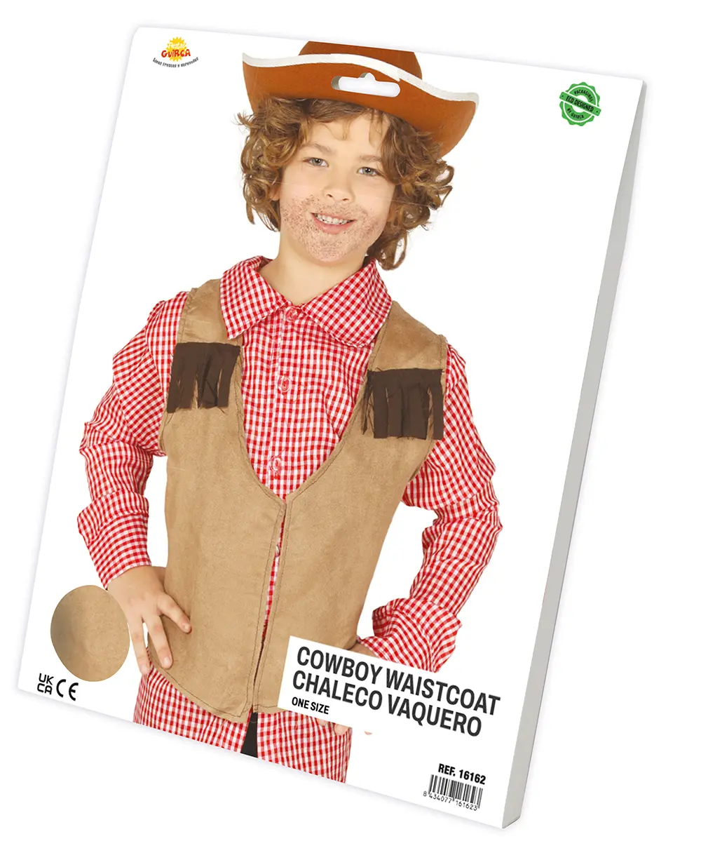 Cowboyvest til børn, model 16162