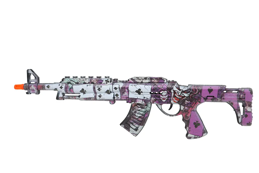 Maskinpistol til skør nar, 67 cm