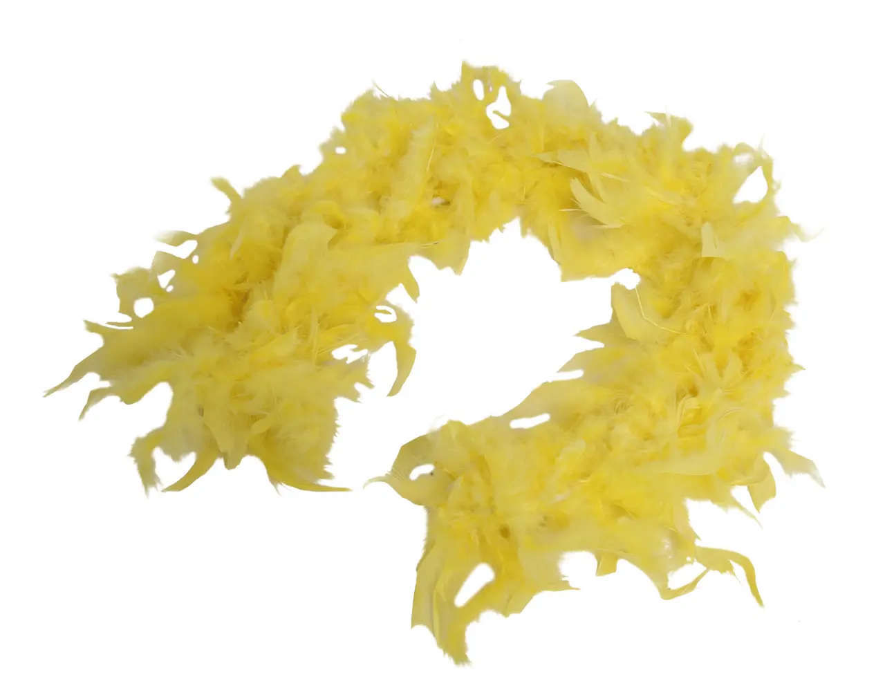 Boa med gule fjer (40 g)