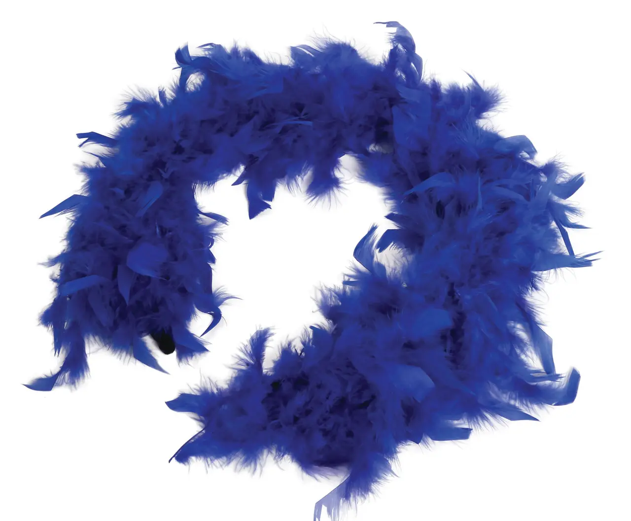 Boa med blå fjer (40 g)