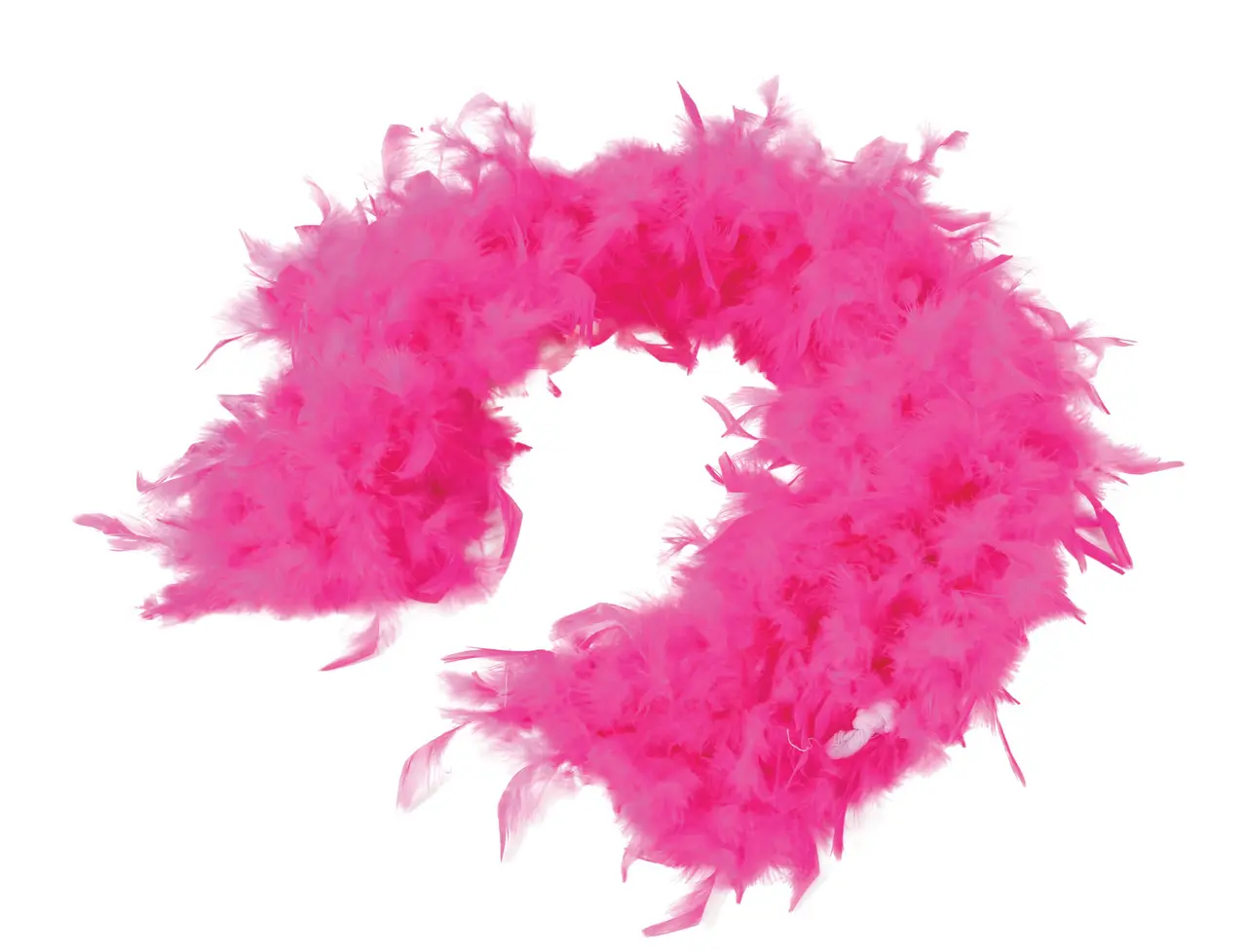 Boa med fuchsia fjer (40 g)