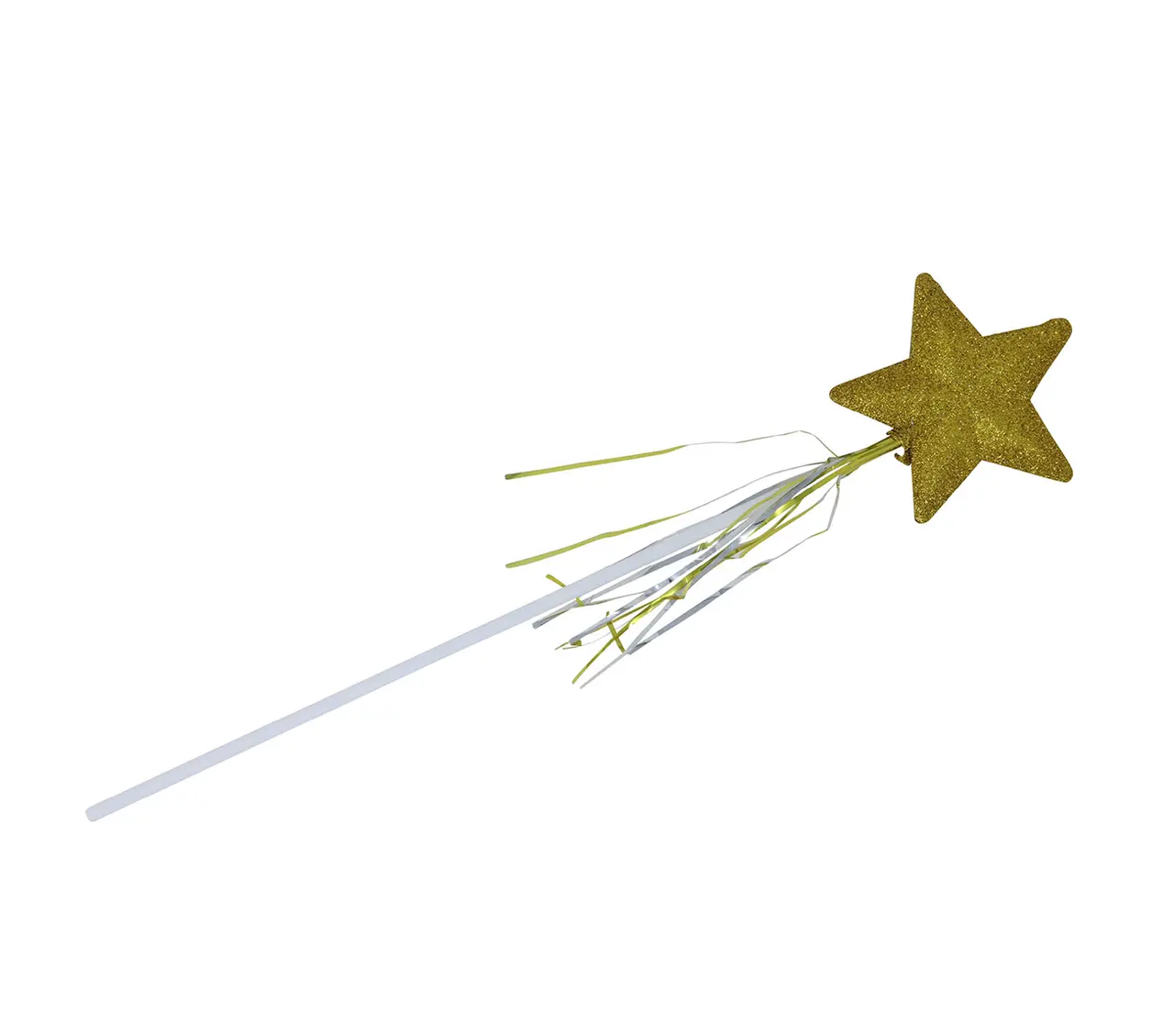 Fe-tryllestav i guld, 45 cm