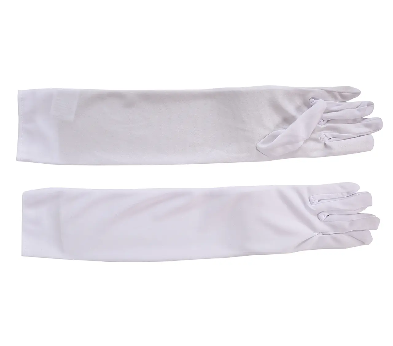 Handsker, 42 cm, hvide