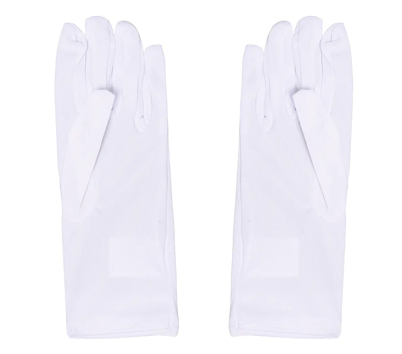 Handsker, 18 cm, hvide, til børn