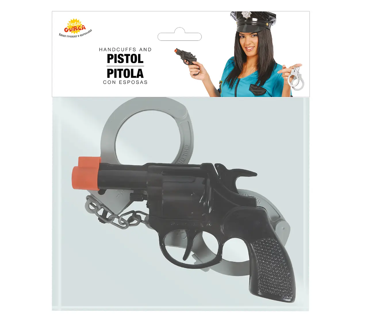 Pistol med håndjern