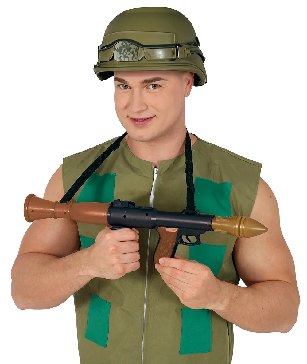 Bazooka med 2 projektiler, 50 cm