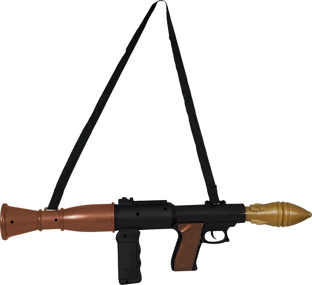 Bazooka med 2 projektiler, 50 cm