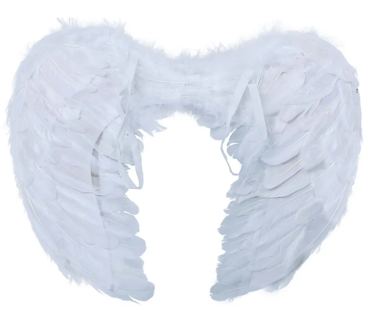 Englevinger med fjer, 60 × 40 cm